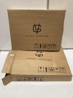 2 GAINA VENTURE FOLDING LAPTOP TABLES TOTAL RRP £119.98