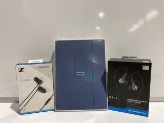 BOX OF ASSORTED ITEMS TO INCLUDE SENNHEISER IE 80 S RRP £300