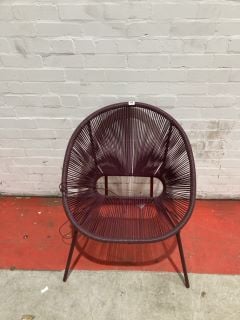 JOHN LEWIS OUTDOOR CHAIR PURPLE