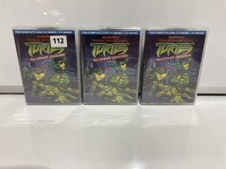 3 X TURTLES THE ULTIMATE COLLECTION