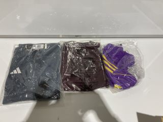 QTY OF ASSORTED CLOTHING TO INCLUDE ADIDAS SHORTS