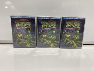 3 X TURTLES THE ULTIMATE COLLECTION