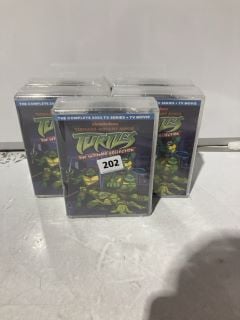 5 X TURTLES THE ULTIMATE COLLECTION