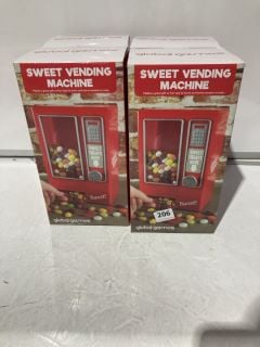 4 X SWEET VENDING MACHINES