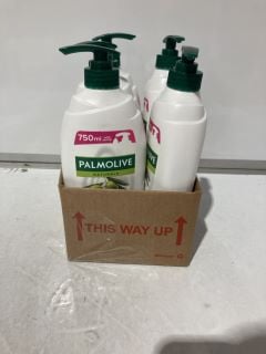 5 X PALMOLIVE OLVIE & MILK SHOWER CREAM 750ML