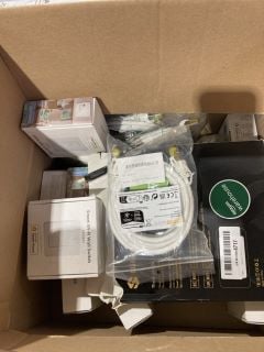 QTY OF ASSORTED ITEMS TO INCLUDE SMART WIFI WALL SWITCH