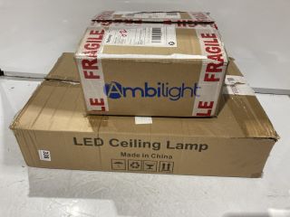 QTY OF CEILING LIGHTS