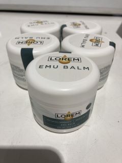 QTY OF LOREM EMU BALM