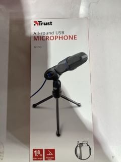 QTY OF ASSORTED ITEMS TO INCLUDE TRUST ALL ROUND USB MIRCOPHONE