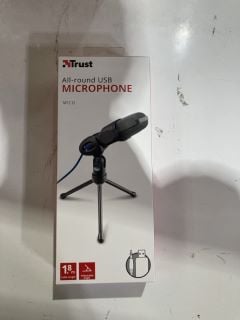 QTY OF ASSORTED ITEMS TO INCLUDE TRUST ALL ROUND USB MIRCOPHONE