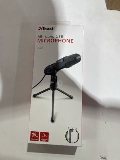 QTY OF ASSORTED ITEMS TO INCLUDE TRUST ALL ROUND USB MIRCOPHONE