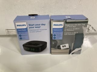 2 X PHILIPS RADIOWECKER