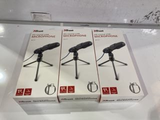 3 X TRUST USB MIRCOPHONE