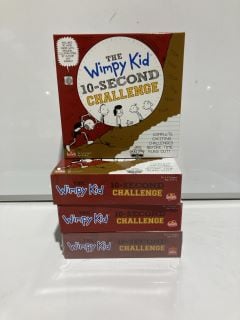 4 X THE WIMPY KID 10-SECOND CHALLENGE