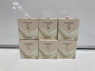 6 X SANCTUARY SPA CANDLES