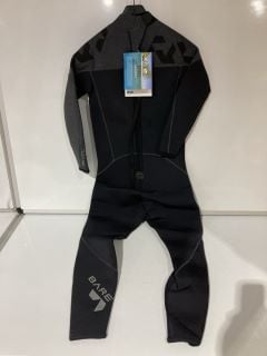 1 X BARE 5MM REVEL FULL MENS GREY WETSUIT UK M RRP £315