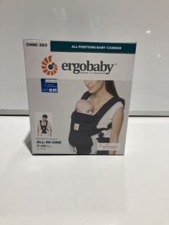 1 X ERGOBABY OMNI 360 BABY CARRIER - BLACK