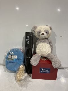 QTY OF ASSORTED ITEMS TO INCLUDE MARY MERER TEDDY BEAR