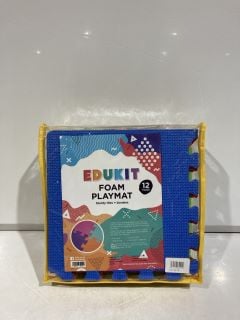 QTY OF EDUKIT FOAM PLAYMAT 30.5CM X 30.5CM X 1CM