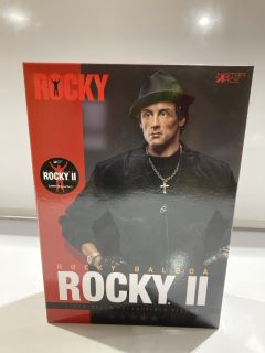 QTY OF ASSORTED ITEMS TO INCLUDE ROCKY BALBOA 1/6TH SCALE COLLECTIBLE FIGURE £300