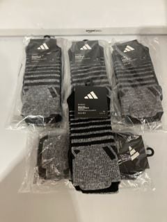 QTY OF XS ADIDAS RUNNING SOCKS