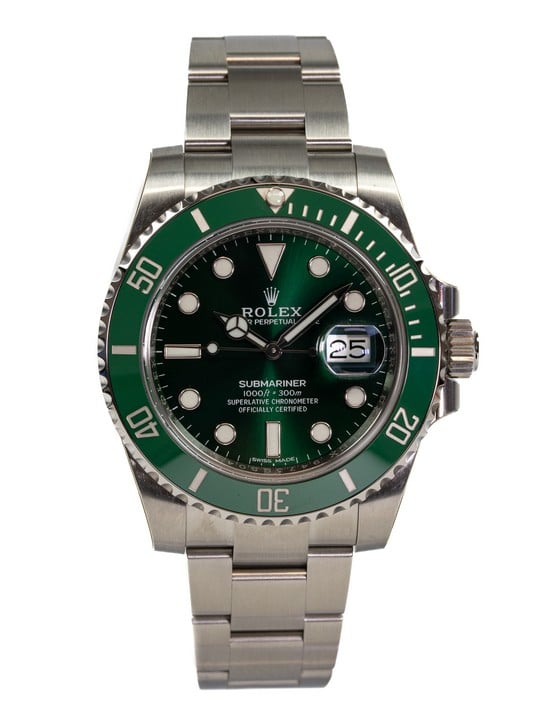 Rolex Submariner "Hulk" Automatic Watch, Please see full description below, including important notes prior to bidding.