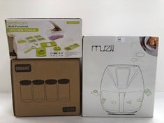 3 X KITCHEN ITEMS INCLUDING AIR FRYER MUZILI - LOCATION 34A.