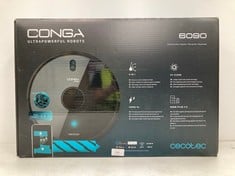 CECOTEC ROBOT HOOVER AND FLOOR MOPPER CONGA 6090 ULTRA. LASER, CYCLONIC TECHNOLOGY, VACUUMS, MOPS, SWEEPS AND MOPS, ROOMPLAN, OPTICAL SENSOR, APP, 10000 PA, 10 CLEANING MODES, VIRTUAL ASSISTANT (TOTA