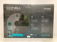 CECOTEC ROBOT HOOVER AND FLOOR MOPPER CONGA 6090 ULTRA. LASER, CYCLONIC TECHNOLOGY, VACUUMS, MOPS, SWEEPS AND MOPS, ROOMPLAN, OPTICAL SENSOR, APP, 10000 PA, 10 CLEANING MODES, VIRTUAL ASSISTANT (TOTA