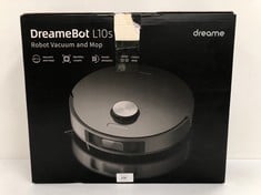 DREAME L10S PRO 2IN1 ROBOT VACUUM AND FLOOR CLEANER, ROTATING MOPS, 3D OBSTACLE DETECTION, MULTI-FLOOR MAPPING, POWERFUL SUCTION 5300PA HARD FLOOR CARPETS, PET HAIR, WIFI/APP/ALEXA (P.V.P 548€)- LOCA