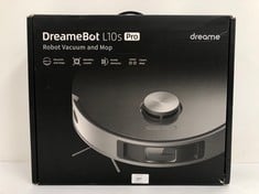 DREAME L10S PRO 2IN1 ROBOT VACUUM AND FLOOR CLEANER, ROTATING MOPS, 3D OBSTACLE DETECTION, MULTI-FLOOR MAPPING, POWERFUL SUCTION 5300PA HARD FLOOR CARPETS, PET HAIR, WIFI/APP/ALEXA (P.V.P 548€)- LOCA