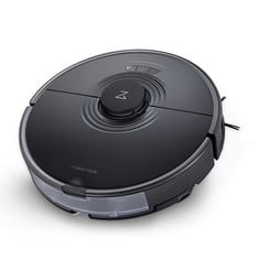 ROBOROCK S7 ROBOT HOOVER WITH ALEXA 2500PA APP MONITORING MULTI-LEVEL MAPPING CARPET DETECTION FLOATING RUBBER BRUSH AUTOMATIC LIFT SMART PET [BLACK] (SEALED) (TOTAL P.V.P £236) - LOCATION 28A.