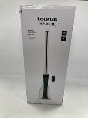 TAURUS - TOWER FAN BABEL INVISIBLE 30W, HEIGHT 103 CM, 12 SPEEDS AND 3 MODES, DIGITAL DISPLAY AND CONTROL, REMOVABLE DUST FILTER, SILENT, COLOUR BLACK (TOTAL P.V.P 140€) - LOCATION 20A.