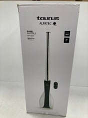 TAURUS - TOWER FAN BABEL INVISIBLE 30W, HEIGHT 103 CM, 12 SPEEDS AND 3 MODES, DIGITAL DISPLAY, REMOVABLE DUST FILTER, SILENT, COLOUR BLACK (TOTAL P.V.P 140€) (CONTROL UNIT MISSING) - LOCATION 20A.