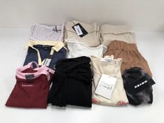 10 X GARMENTS VARIOUS BRANDS AND SIZES INCLUDING MOTEL TOP SIZE S (TOTAL P.V.P 444€) - LOCATION 46B.