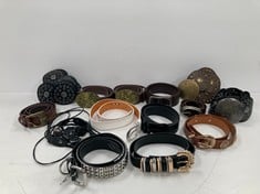 14 X PREMIUM DESIGNER BELTS VARIOUS DESIGNS (TOTAL P.V.P. 476€) - LOCATION 10B.