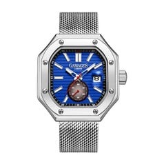 GAMAGES OF LONDON LIMITED EDITION HAND ASSEMBLED OCTAVE AUTOMATIC STEEL WATCH – SKU:GA1761