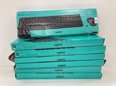 7 X LOGITECH KEYBOARDS MODEL MK270 (PARTS MAY BE MISSING)- LOCATION 7B.