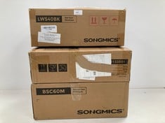 3 X SONGMICS ITEMS INCLUDING KITCHEN TROLLEY - LOCATION 15B.