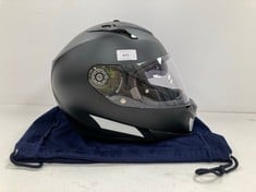 FULL FACE MOTORBIKE HELMET BRAND SHARK BLACK COLOUR SIZE L - LOCATION 19B.