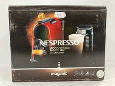 NESSPRESSO COFFEE MACHINE MODEL ESSENZA MINI (TOTAL P.V.P 109€) - LOCATION 4B.