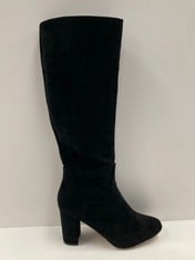 BOOTS BRAND THE DROP MODEL BAYONNE BLACK COLOUR SIZE 38 - LOCATION 29C.