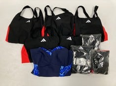 9 X SWIMMING COSTUMES VARIOUS BRANDS AND SIZES INCLUDING SPEEDO BLUE SWIMMING COSTUME SIZE 38 - LOCATION 49C.