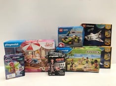 7 X PLAYMOBIL AND LEGO ASSORTMENT INCLUDING PLAYMOBIL NARUTO - LOCATION 22C.