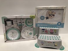 3 X BABY ITEMS INCLUDING INTER BABY SHEET SET - LOCATION 6C.