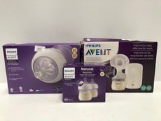 3 X PHILIPS BABY ITEMS INCLUDING BOTTLE - LOCATION 2C.