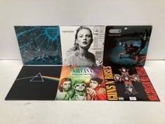 6 X VINYL VARIOUS ARTISTS INCLUDING TAYLOR SWIFT REPUTATION - LOCATION 3C.