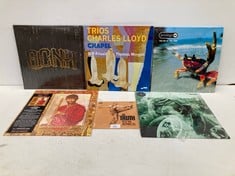 6 X VINYLS VARIOUS ARTISTS INCLUDING DAMIEN JUROR - LOCATION 7C.