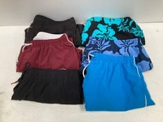 6 X BRANDED SWIMMING COSTUMES VARIOUS SIZES AND MODELS INCLUDING BLUE BUGATTI SWIMMING COSTUME SIZE L - LOCATION 31C.