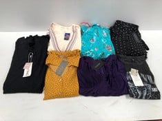 7 X DRESSES VARIOUS BRANDS AND SIZES INCLUDING WOMEN SECRET SIZE S - LOCATION 35C.